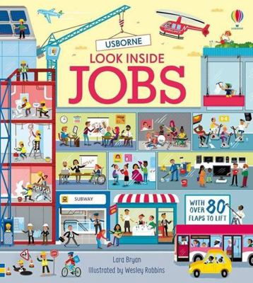 Usborne Look Inside Jobs 0794548792 Book Cover