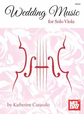 Wedding Music for Solo Viola 0786684941 Book Cover