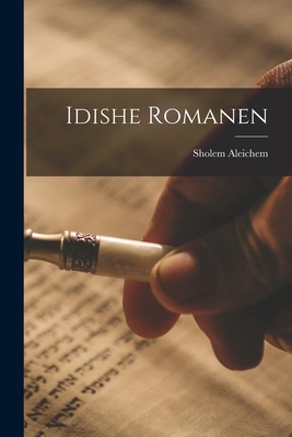 Idishe romanen [Yiddish] 1017742758 Book Cover