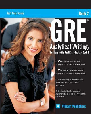 GRE Analytical Writing: Solutions to the Real E... 1494997584 Book Cover