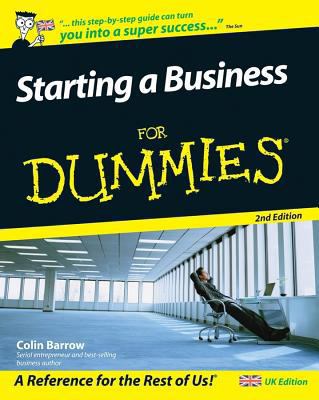 Starting a Business For Dummies by Colin Barrow... 0470518065 Book Cover