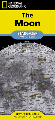 National Geographic Moon Map (Stargazer Folded) 1566959535 Book Cover