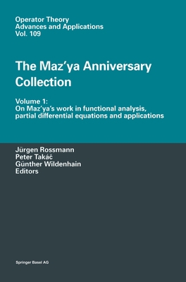 The Maz'ya Anniversary Collection: Volume 1: On... 3764362014 Book Cover