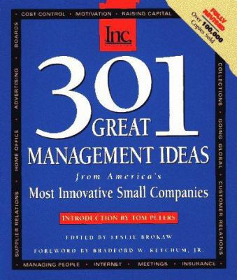 301 Great Management Ideas from America's Most ... 1880394219 Book Cover