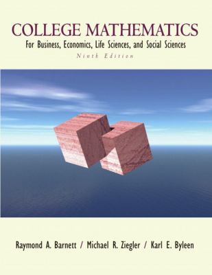 College Mathematics for Business, Economics, Li... 0130920541 Book Cover