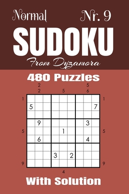 Normal Sudoku Nr.9: 480 puzzles with solution 169575932X Book Cover