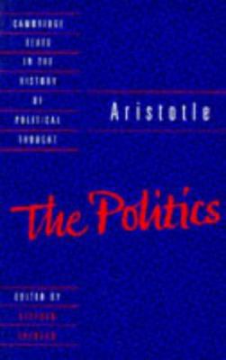 Aristotle: The Politics 0521357314 Book Cover