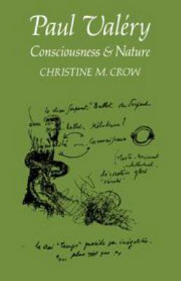 Paul Valéry: Consciousness and Nature 0521082579 Book Cover