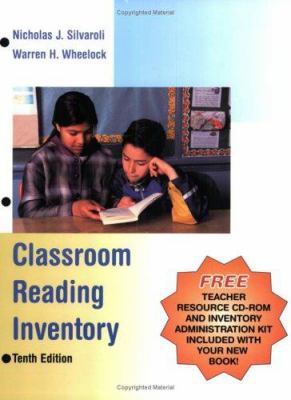 Classroom Reading Inventory 0072819669 Book Cover