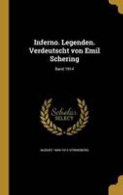 Inferno. Legenden. Verdeutscht Von Emil Scherin... [German] 1371942110 Book Cover