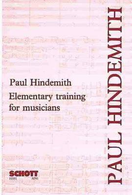 Elementary Training for Musicians B000J17R0Q Book Cover