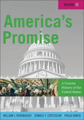 America's Promise: A Concise History of the Uni... 074251191X Book Cover