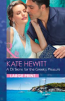 A Di Sione for the Greek's Pleasure [Large Print] 026307076X Book Cover