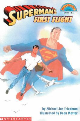 Superman's First Flight 0439095506 Book Cover
