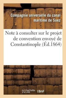 Note À Consulter Sur Le Projet de Convention En... [French] 2013023723 Book Cover