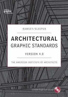 Architectural Graphic Standards 4.0 0470043237 Book Cover