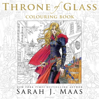 The Throne of Glass Colouring Book 140888142X Book Cover