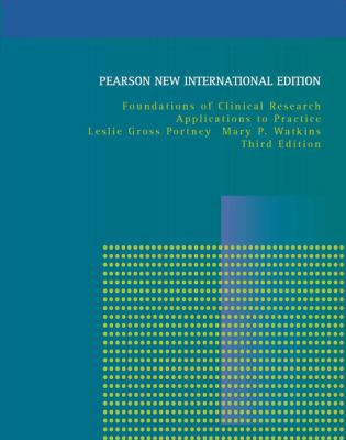 Foundations of Clinical Research: Applications ... 1292020369 Book Cover