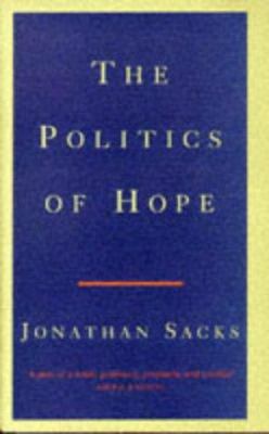 Politics of Hope 0224043293 Book Cover