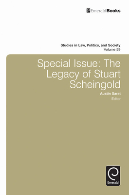 Special Issue: The Legacy of Stuart Scheingold 1781903433 Book Cover