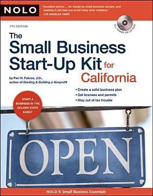 Small Business Start-Up Kit for California 1413307582 Book Cover