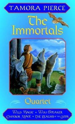 The Immortals Boxed Set (Wild Magic + Wolf-Spea... 0375827005 Book Cover