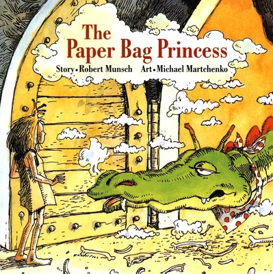 The Paper Bag Princess (Board Book Abridged) B0082M3V4A Book Cover