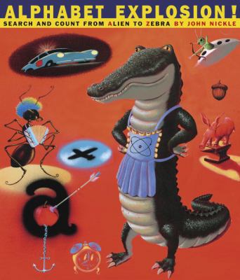 Alphabet Explosion!: Search and Count from Alie... 0375835989 Book Cover