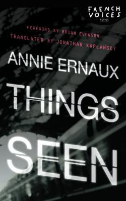 Things Seen 0803228155 Book Cover