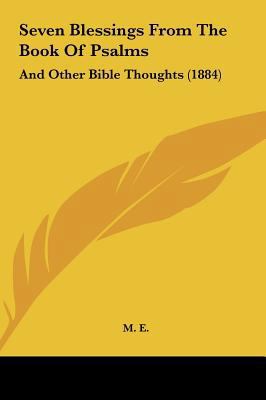 Seven Blessings from the Book of Psalms: And Ot... 1161968628 Book Cover