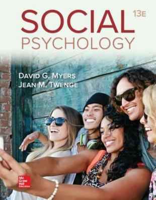 Social Psychology 1260397114 Book Cover