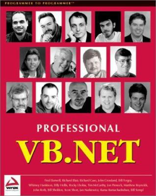 Professional VB.NET 1861004974 Book Cover