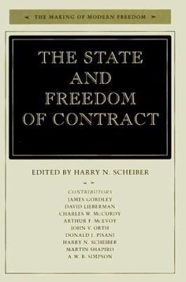 The State and Freedom of Contract 0804733708 Book Cover