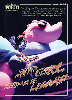 Sad Girl Space Lizard B09WQBHBF8 Book Cover