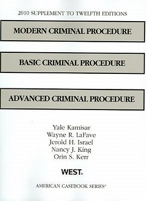 Modern Criminal Procedure, Basic Criminal Proce... 0314923063 Book Cover