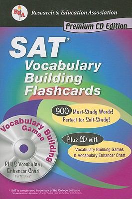 SAT Vocabulary Building Flashcard Book w/ CD-RO... 0738604720 Book Cover