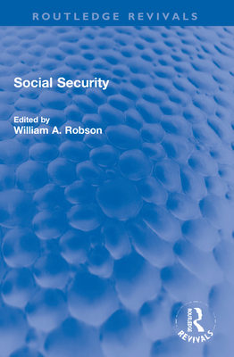 Social Security 1032205199 Book Cover
