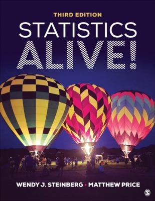 Statistics Alive! 1544328265 Book Cover