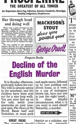 Great Ideas Decline of the English Murder B007YXQDDE Book Cover