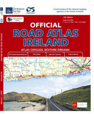 Official Road Atlas Ireland (Irish Maps, Atlase... 1908852232 Book Cover