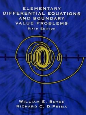 Elementary Differential Equations and Boundary ... 0471089559 Book Cover