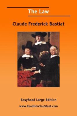 The Law [EasyRead Large Edition] 1425013317 Book Cover