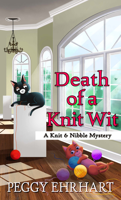 Death of a Knit Wit [Large Print] B0BFXNJ43X Book Cover