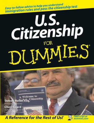 U.S. Citizenship for Dummies 0764554638 Book Cover