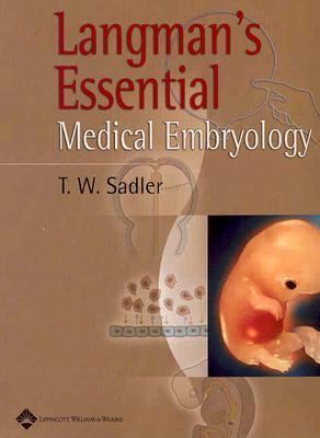 Langman's Essential Medical Embryology [With CD... 0781755719 Book Cover