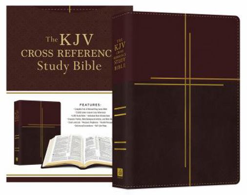 KJV Cross Reference Study Bible Compact [Mahoga... 168322597X Book Cover