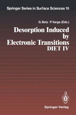 Desorption Induced by Electronic Transitions DI... 3540523863 Book Cover