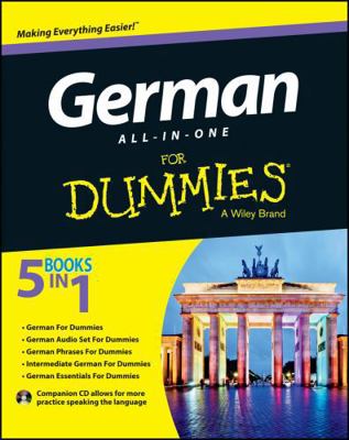 German All-In-One for Dummies [With CD (Audio)] 1118491408 Book Cover