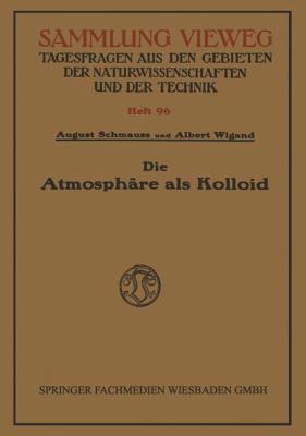 Die Atmosphäre ALS Kolloid [German] 3322980294 Book Cover