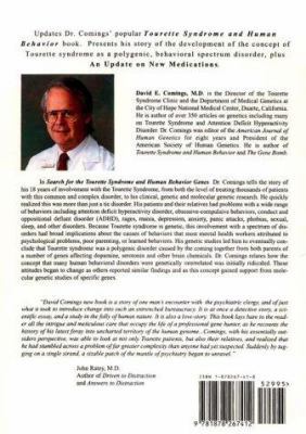 Search for the Tourette Syndrome and Human Beha... 1878267361 Book Cover